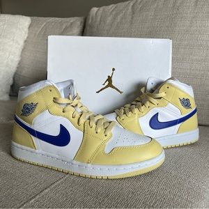Nike Air Jordan Mid Lemon Wash